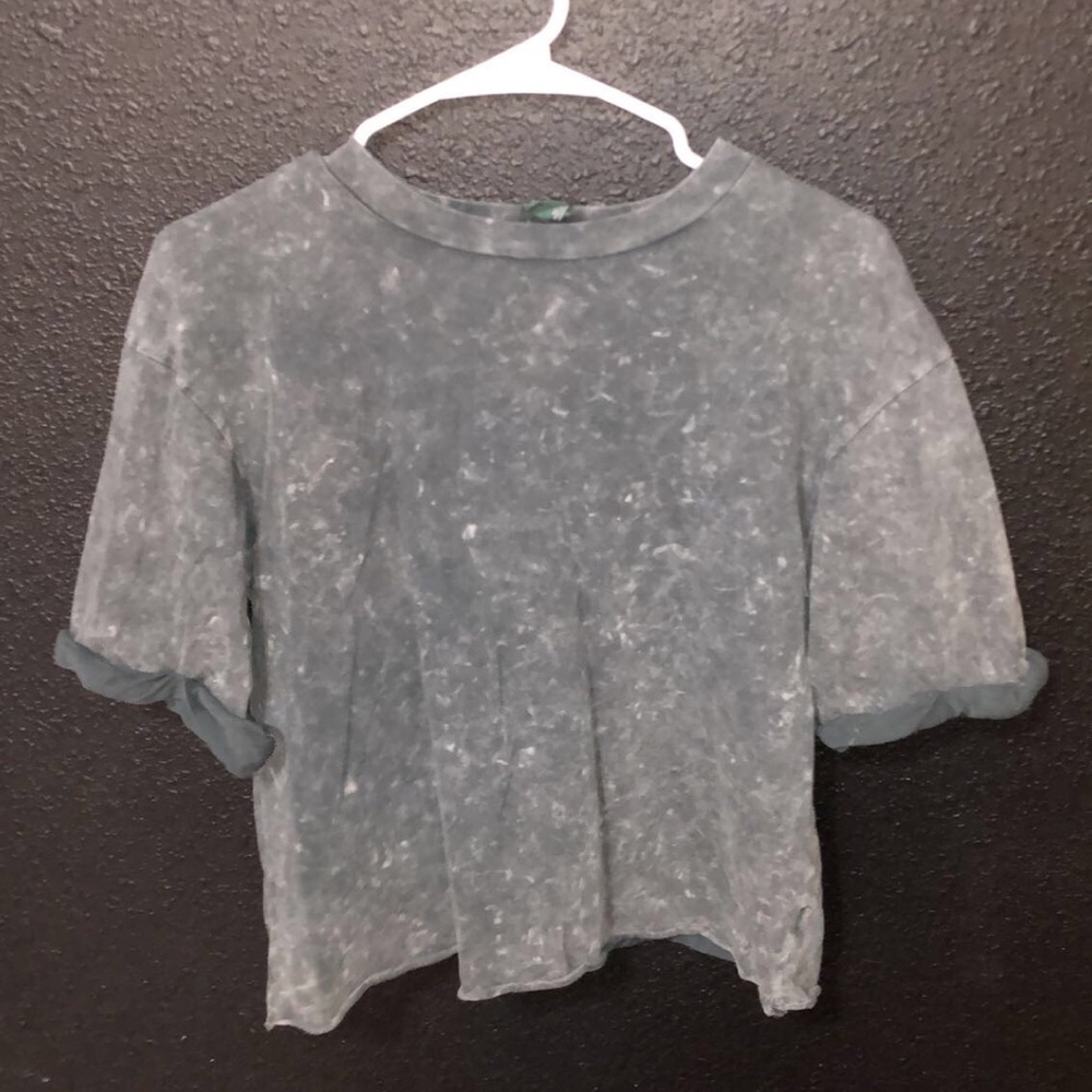 tie dye crop top
